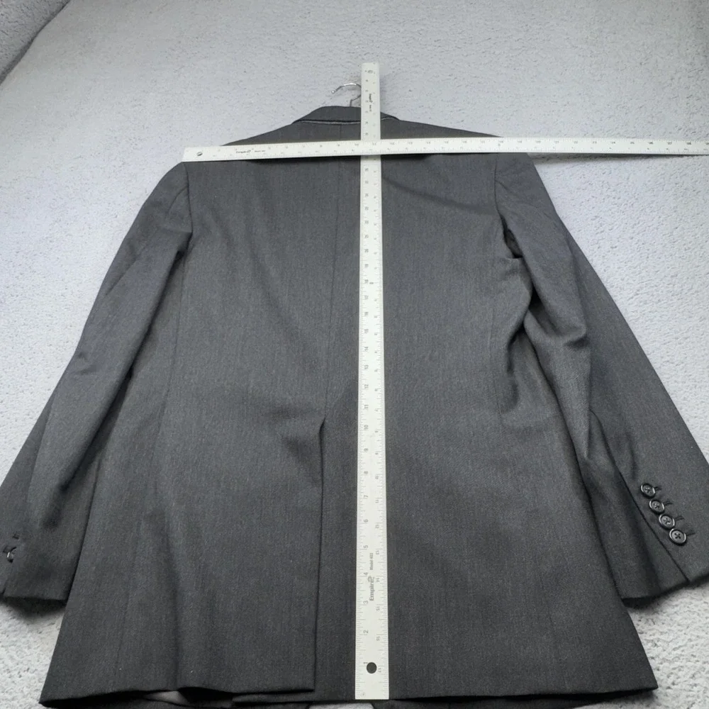 Bhambi's Blazer Mens 40R Gray Wool Holland & Sherry Savile Row Sport Coat Jacket